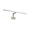 Dweled Uptown 34in LED Adjustable Picture Light 3000K in Brushed Nickel PL-520 - alternate 1